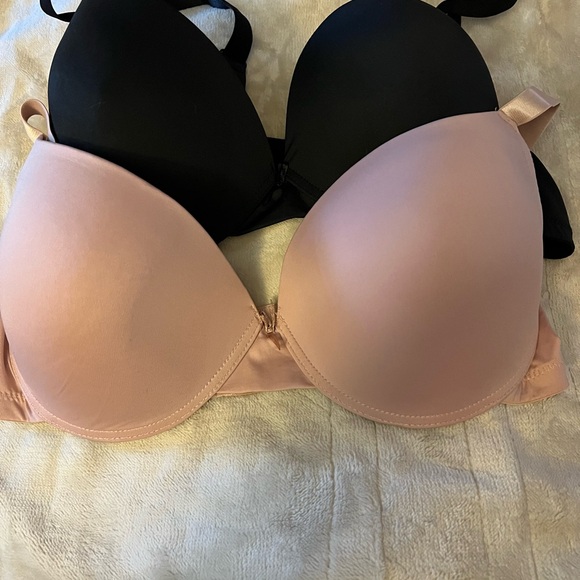 Elegant Black and beige Women's Bra Set 44C - Picture 1 of 6